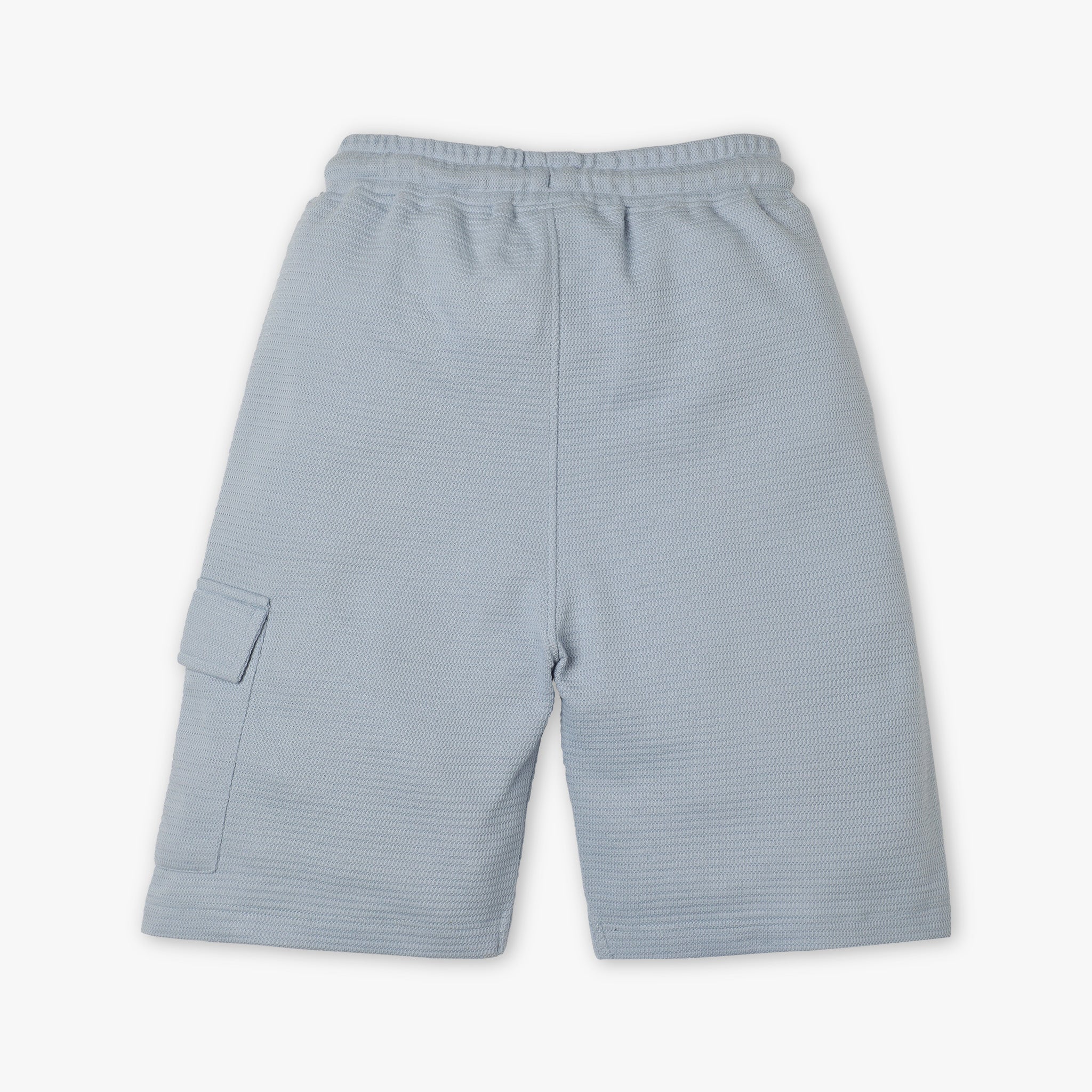 Boys Regular Fit Solid Mid Rise Shorts