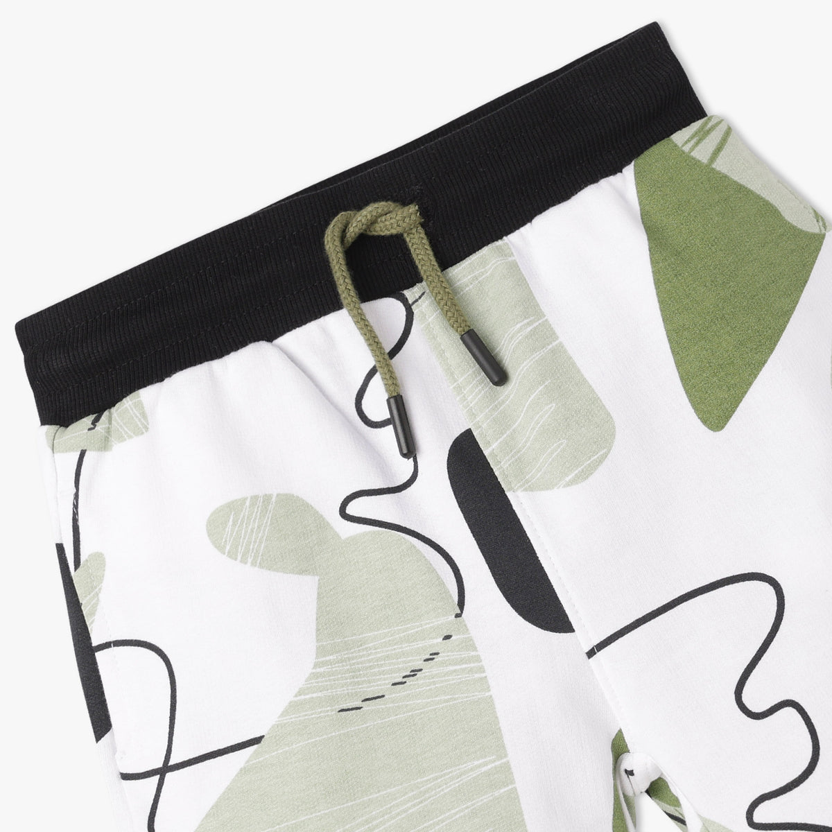 Boys Knee Length All Over Printed Uniset Shorts