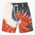 Boys Regular Fit Tie - Dye Knee Length Mid Rise Shorts