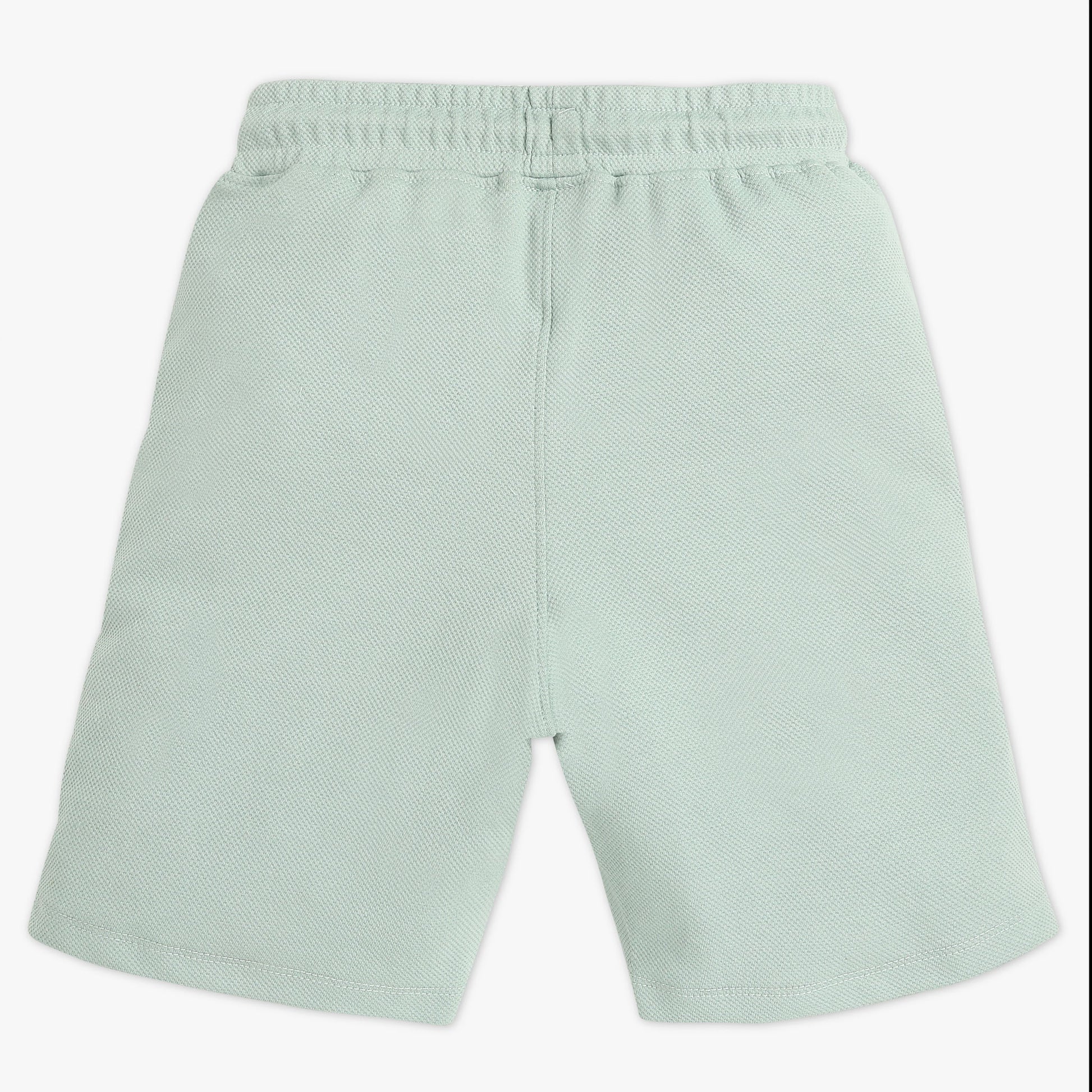 Boys Solid Knee Length Resort Shorts