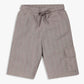 Boys Solid Knee Length Shorts
