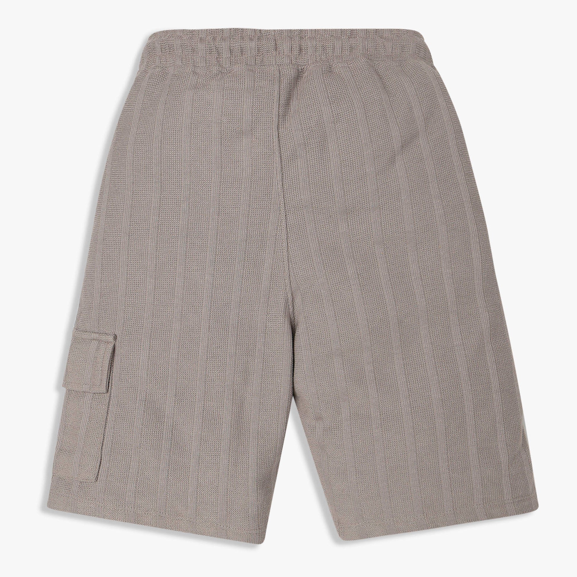 Boys Solid Knee Length Shorts