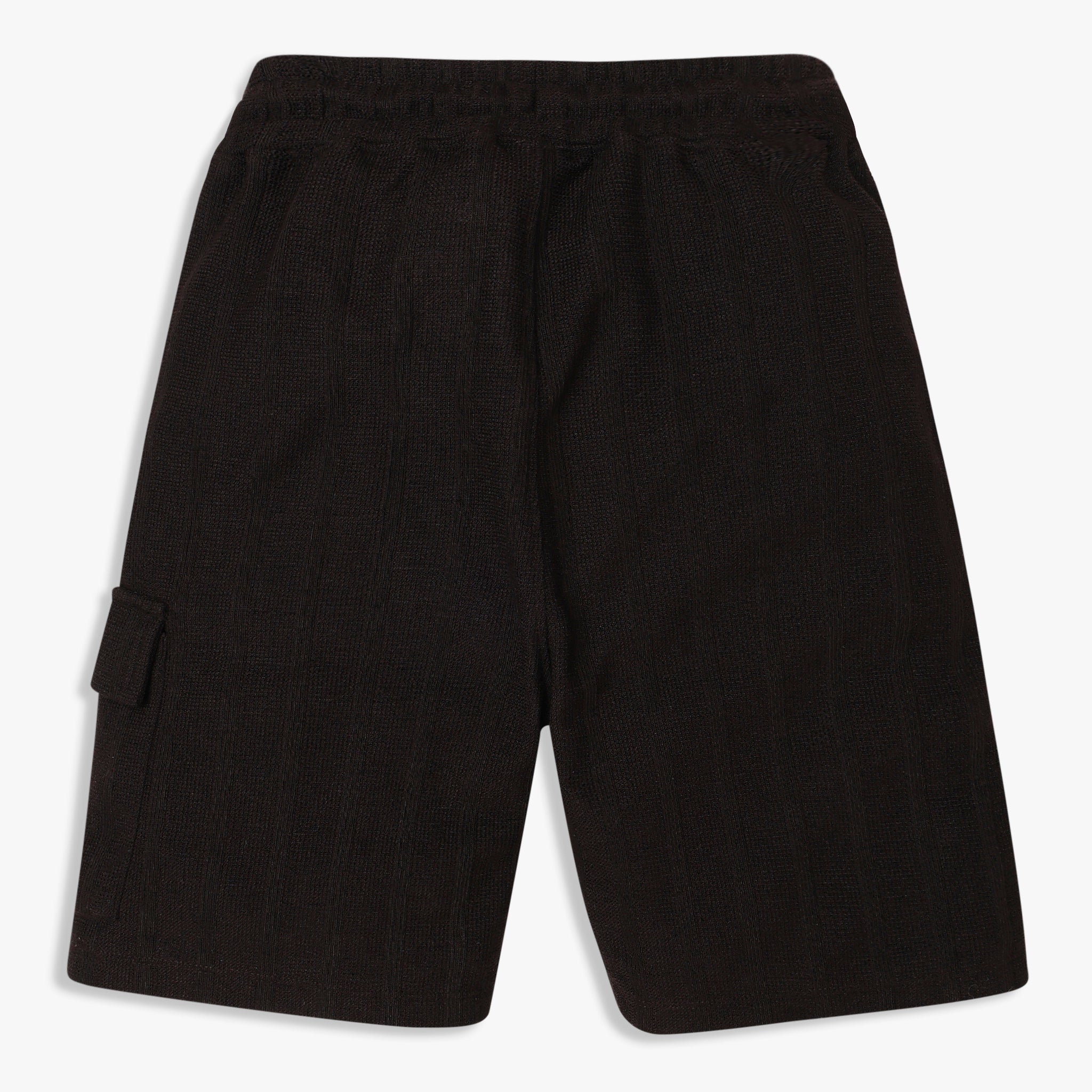 Boys Solid Knee Length Shorts