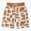 Boys Cotton All Over Print Knee Length Shorts