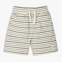 Boys Cotton Striped Knee Length Shorts