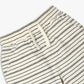 Boys Cotton Striped Knee Length Shorts