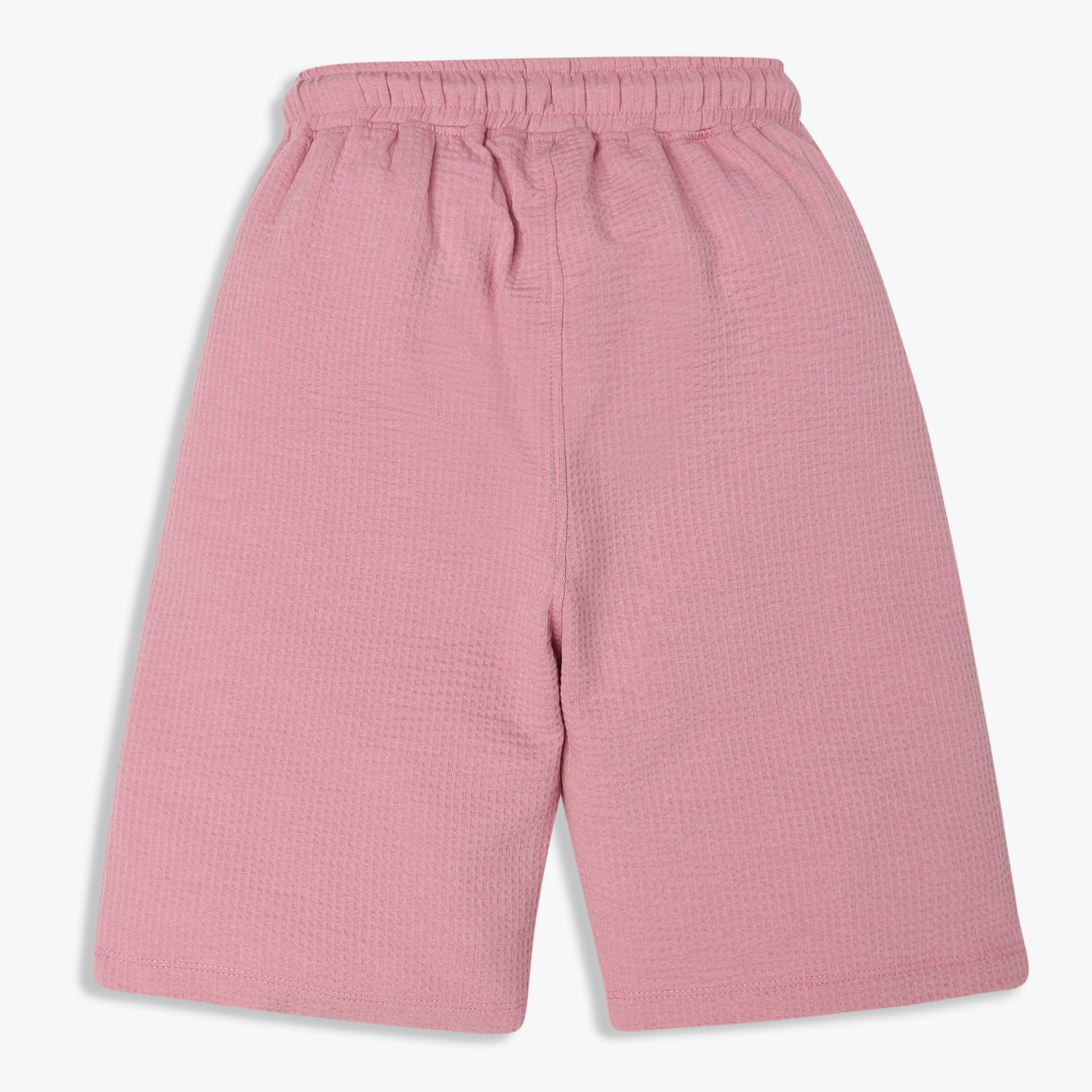 Boys Solid Knee Length Shorts