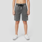 Boys Cotton Solid Casual Double Pocket Shorts