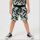 Boys Cotton Future Squad Printed Shorts