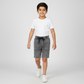 Boys Cotton Solid Core Shorts