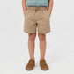 Boys Cotton Solid Pull On Shorts