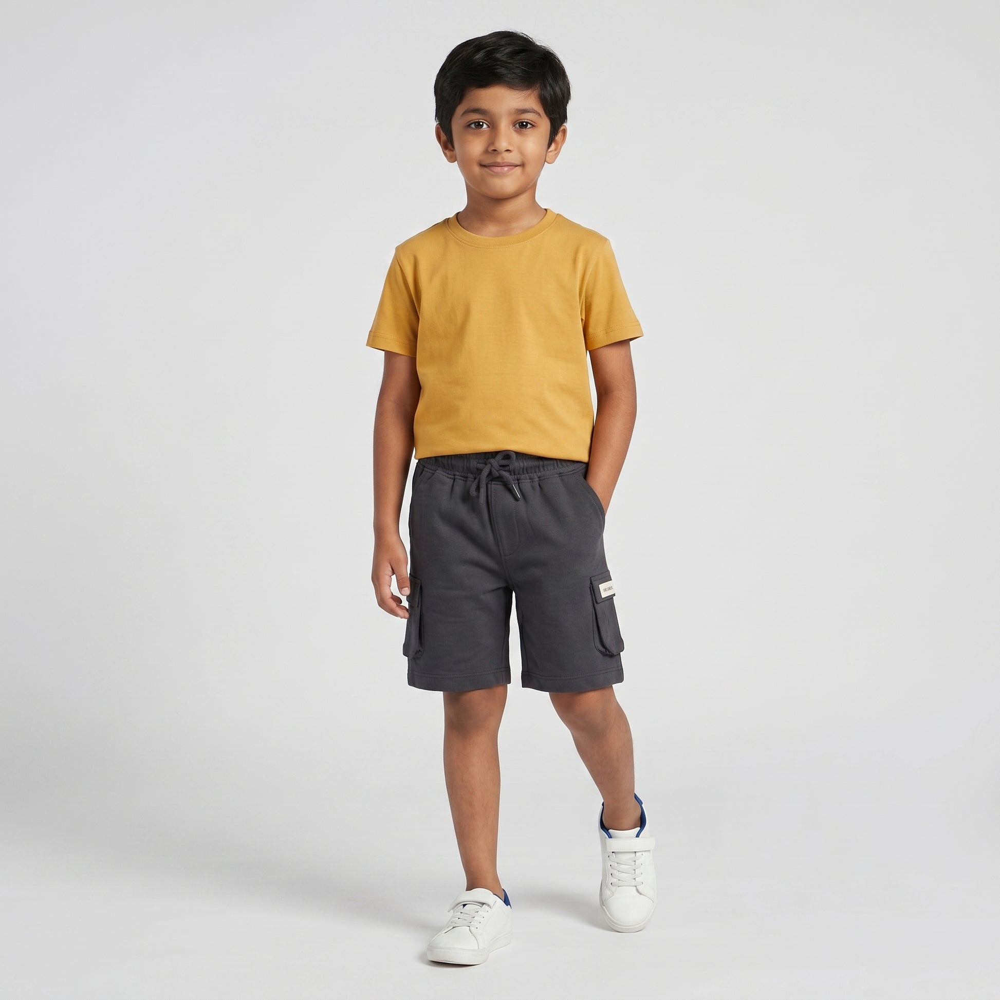 Boys Cotton Cargo Shorts