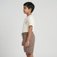 Boys Cotton Solid Pull On Shorts