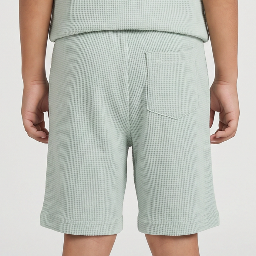 Boys Structured Shorts