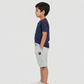 Boys Solid Mid Rise Shorts
