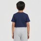 Boys Solid Mid Rise Shorts