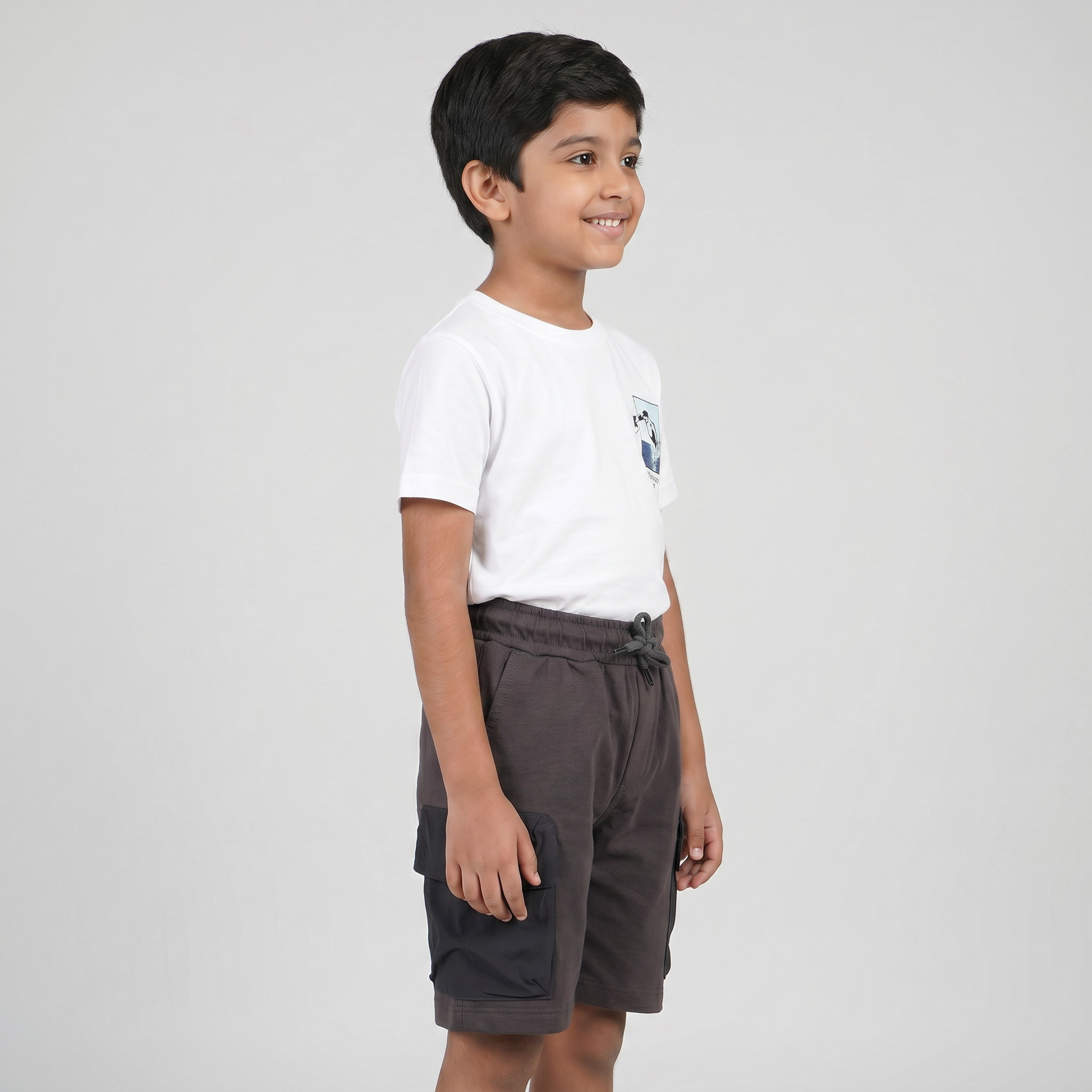 Boys Cut and Sew Shorts