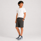 Boys Cotton Solid Pull On Shorts
