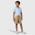 Boys Cotton Solid Pull On Shorts