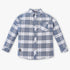 Boys Soft Washed Yarn Dyed Checkered Cruiser Shirt