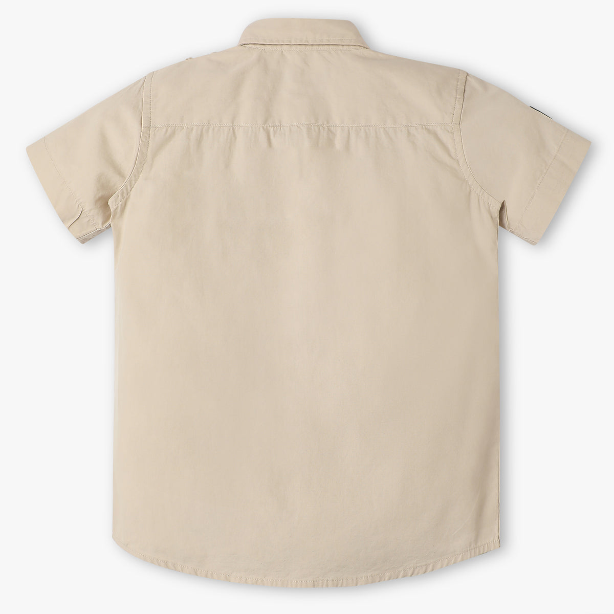 Boys Cut and Sew Half Sleeve Highlight Shirt