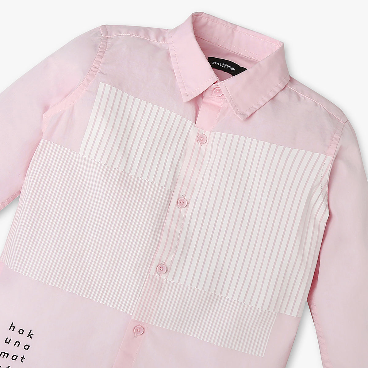 Boys Cut and Sew Shirt