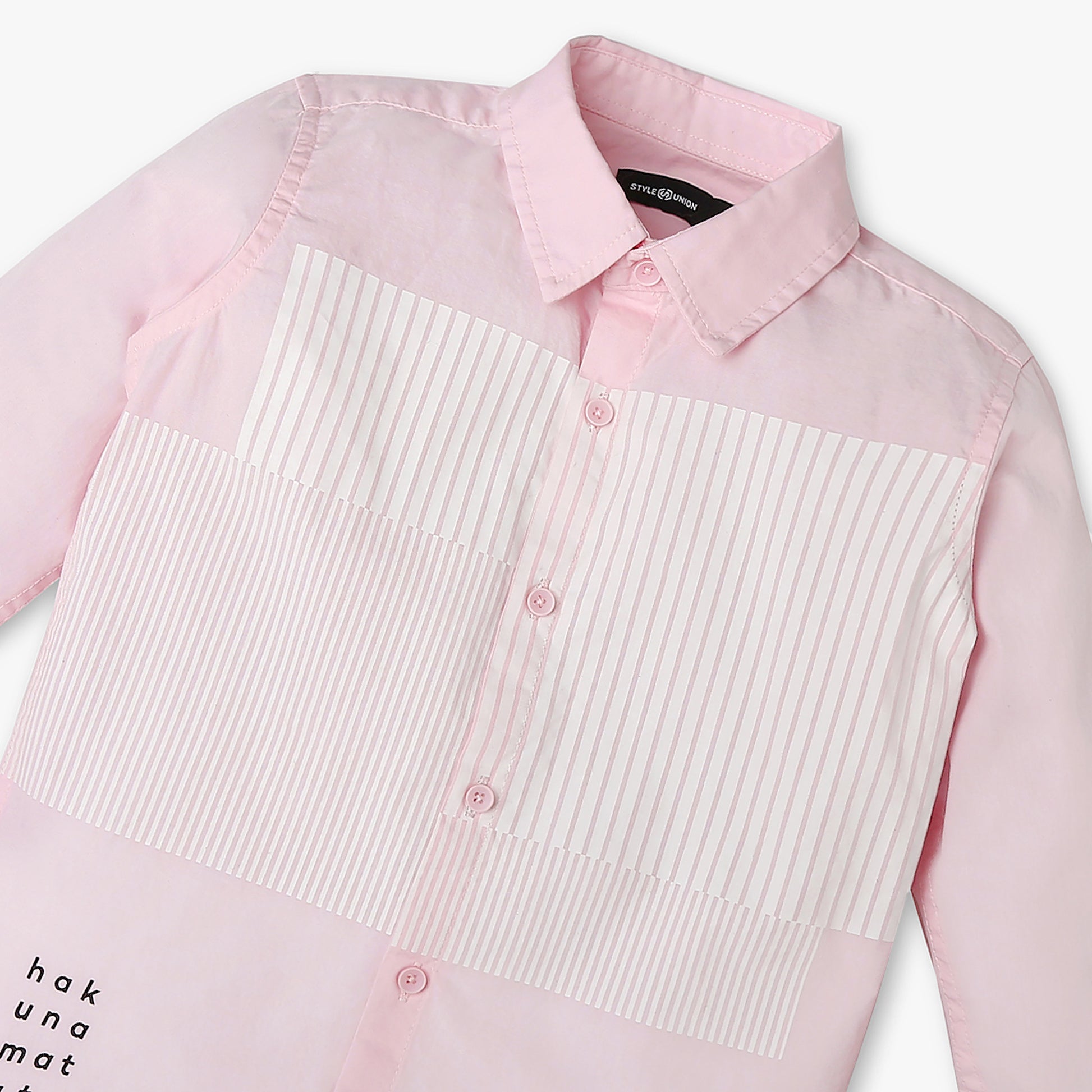 Boys Cut and Sew Shirt