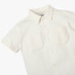 Boys Shirt Collar Half Sleeve Cuban Shirt