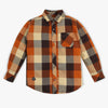 Boys Cotton Checkered Shirt