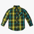 Boys Cotton Checkered Shirt