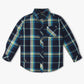 Boys Cotton Checkered Shirt