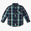Boys Cotton Checkered Shirt