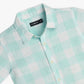 Boys Collar Full Length Sleeve Checkered Shirt