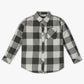 Boys Regular Fit Checkered Shirt Collar Shirt