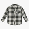 Boys Regular Fit Checkered Shirt Collar Shirt