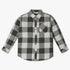 Boys Regular Fit Checkered Shirt Collar Shirt