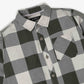 Boys Regular Fit Checkered Shirt Collar Shirt