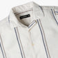 Boys Regular Fit Striped Shirt Collar Shirt