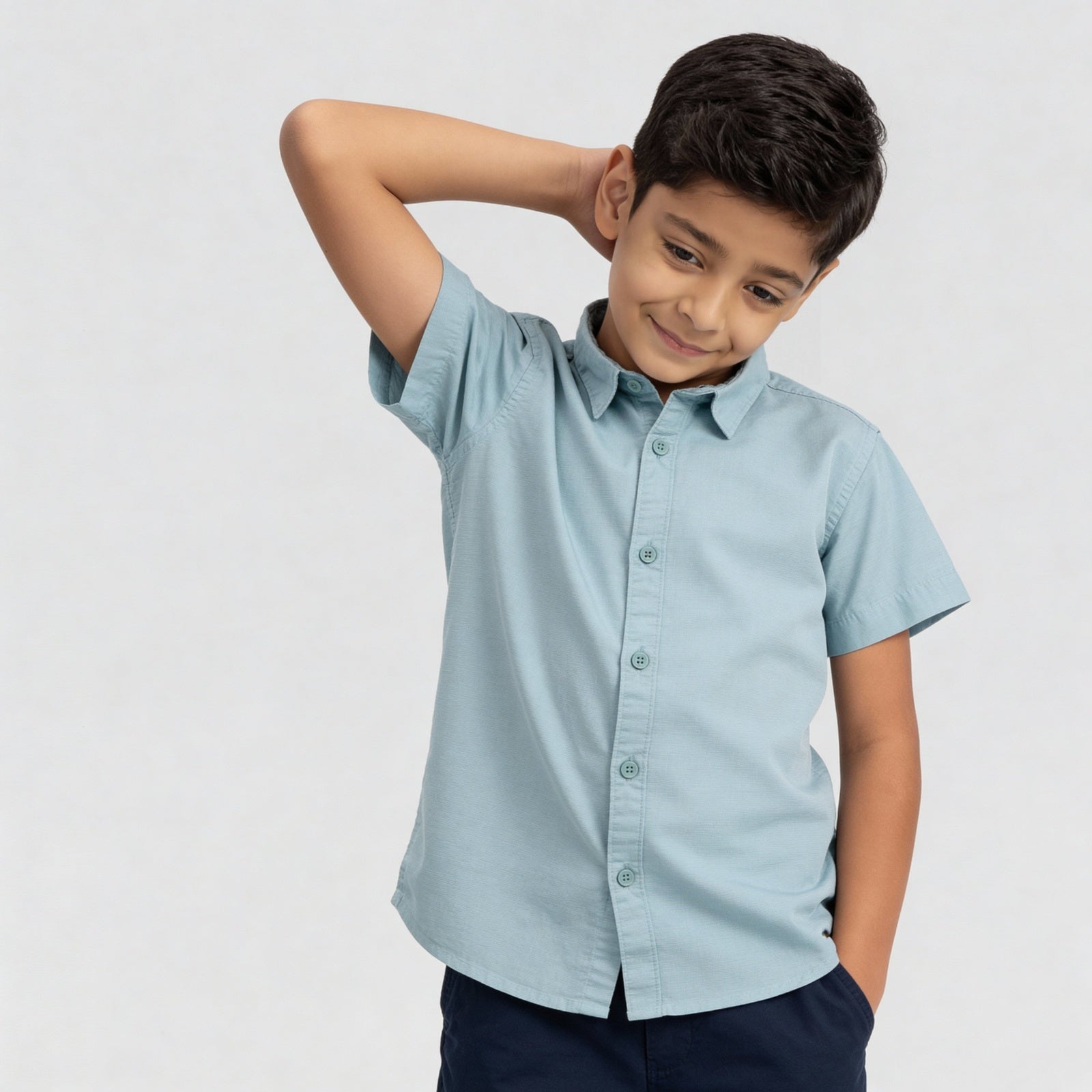 Cotton Cut And Sew Half Sleeve Shirt