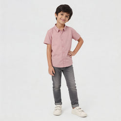 Cotton Cut And Sew Half Sleeve Shirt