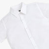 Boys Solid Collar Full Length Shirt