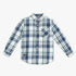 Boys Collar Full Length Sleeve Checkered Shirt