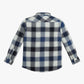 Boys Collar Full Length Sleeve Checkered Shirt