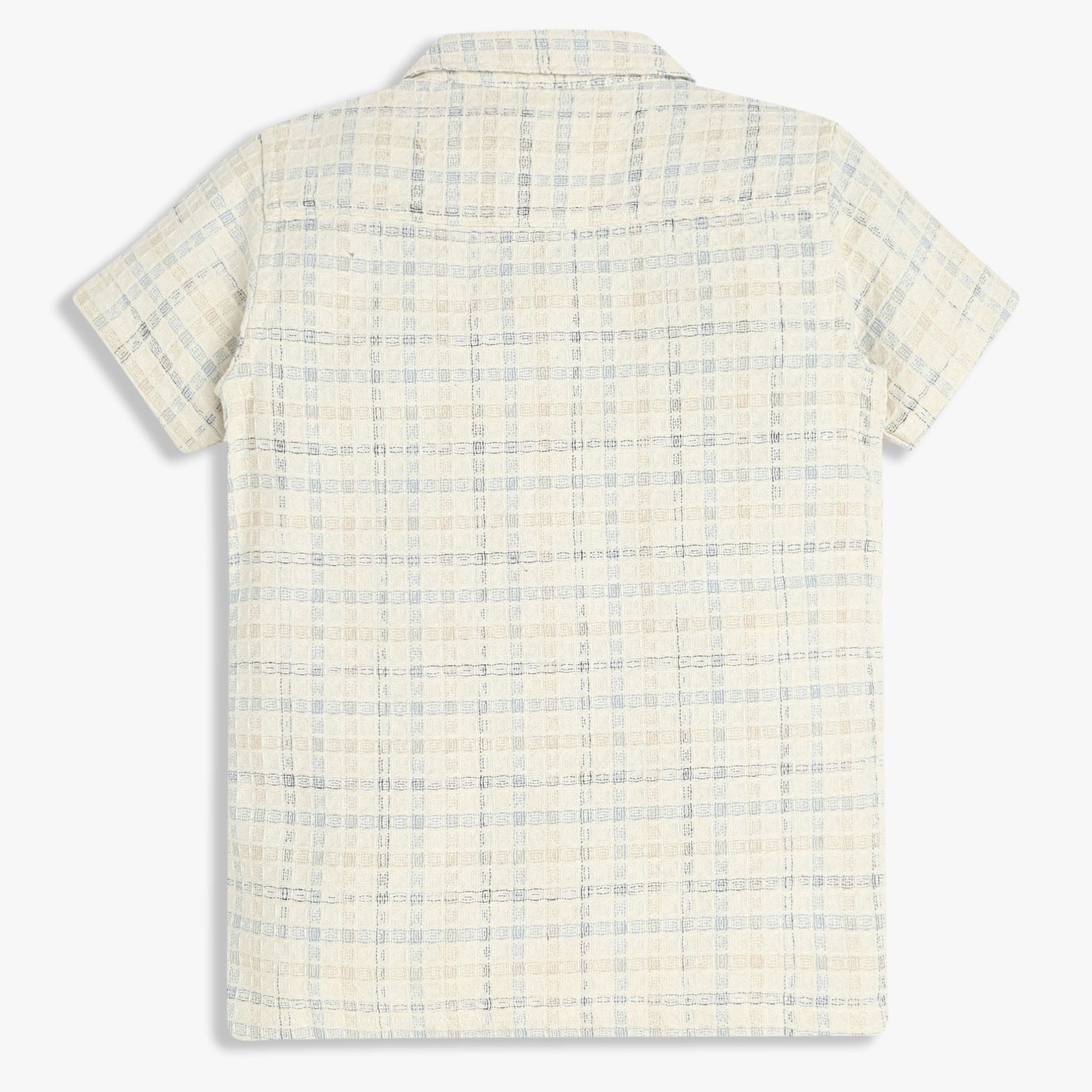 Boys Cuban Half Sleeve Shirt