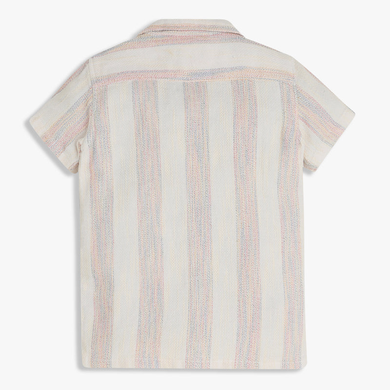 Boys Cuban Half Sleeve Shirt