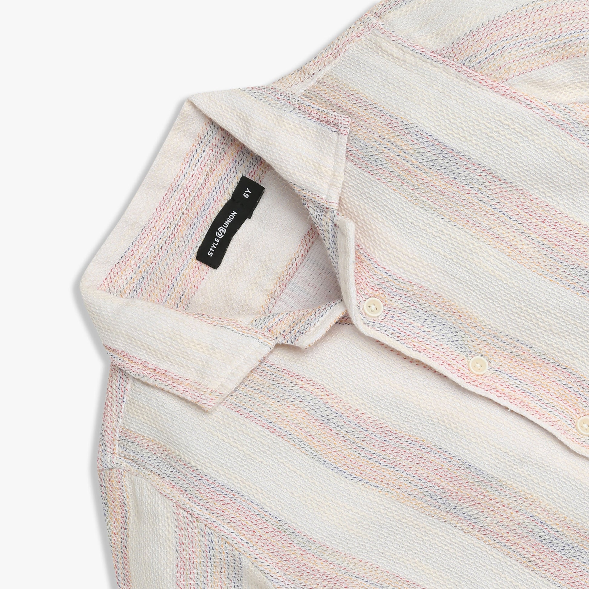 Boys Cuban Half Sleeve Shirt