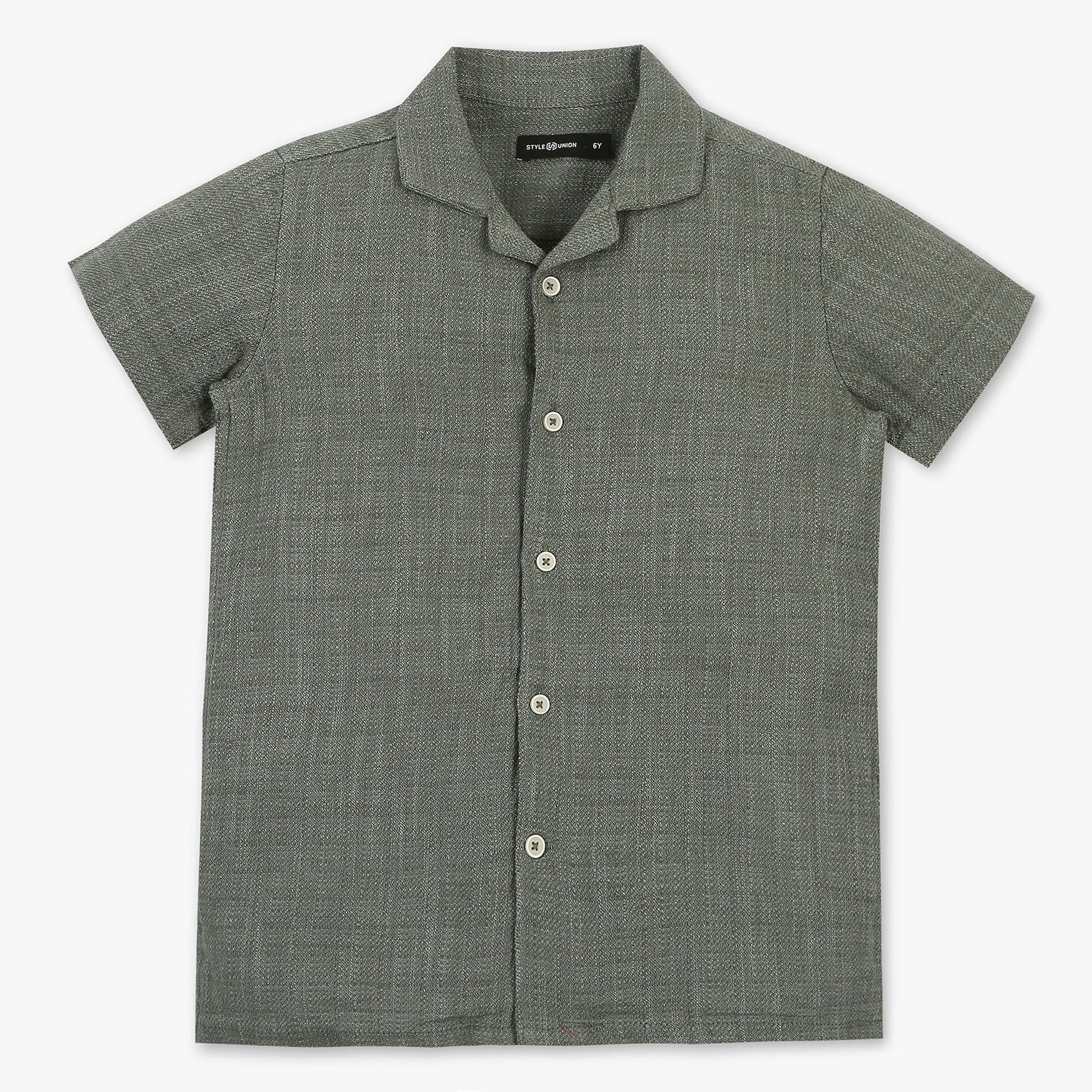 Boys Cotton Fabric Striped Shirt