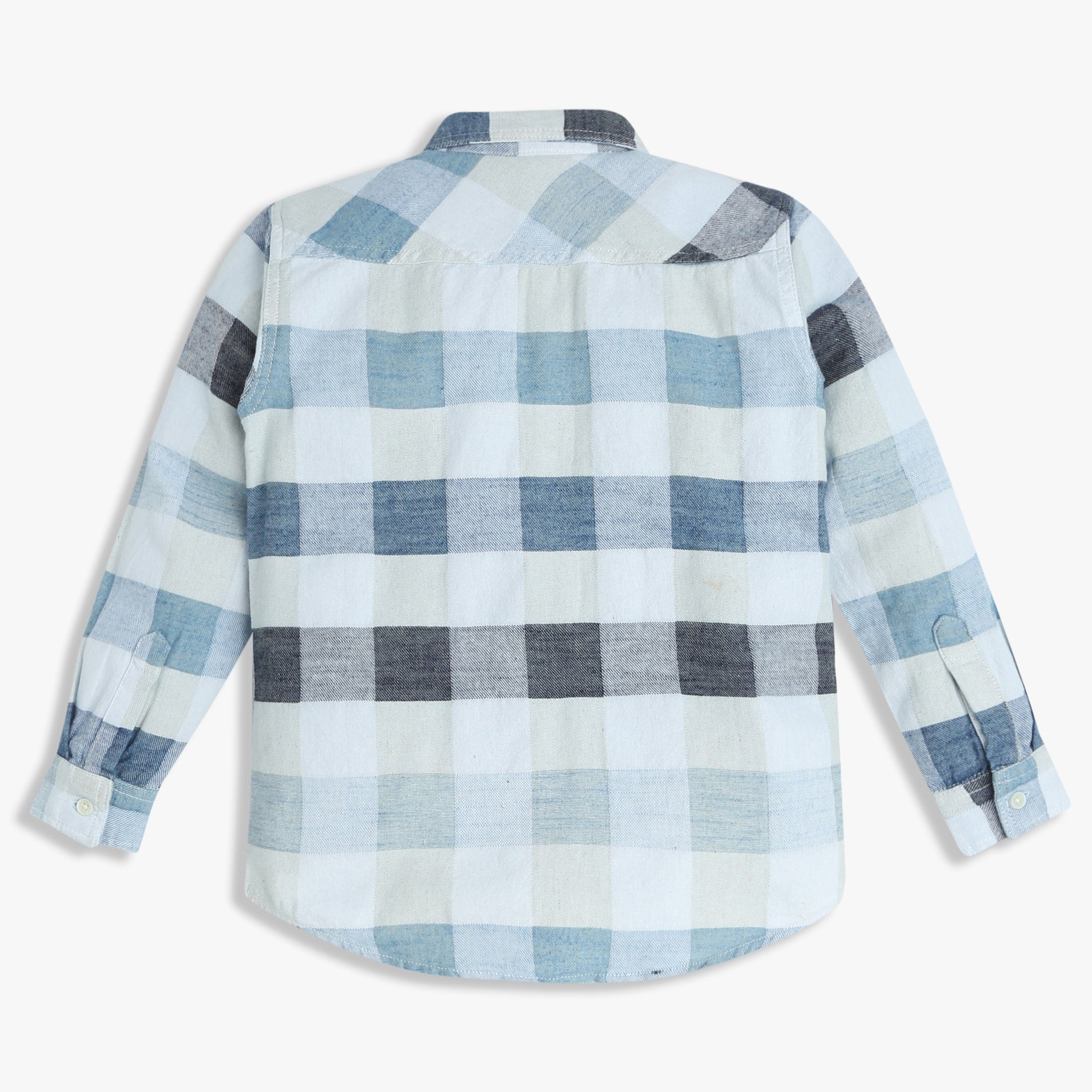Boys Checkered Full Sleeve Shirt