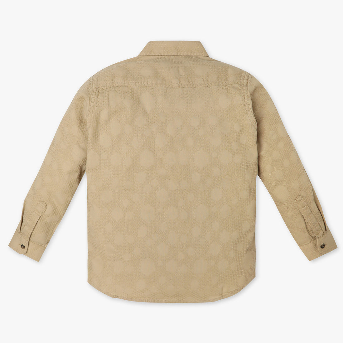 Boys Regular Fit Cut and Sew Shirt Collar Shirt