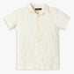 Boys Regular Fit Cut and Sew Camp Collar Shirt